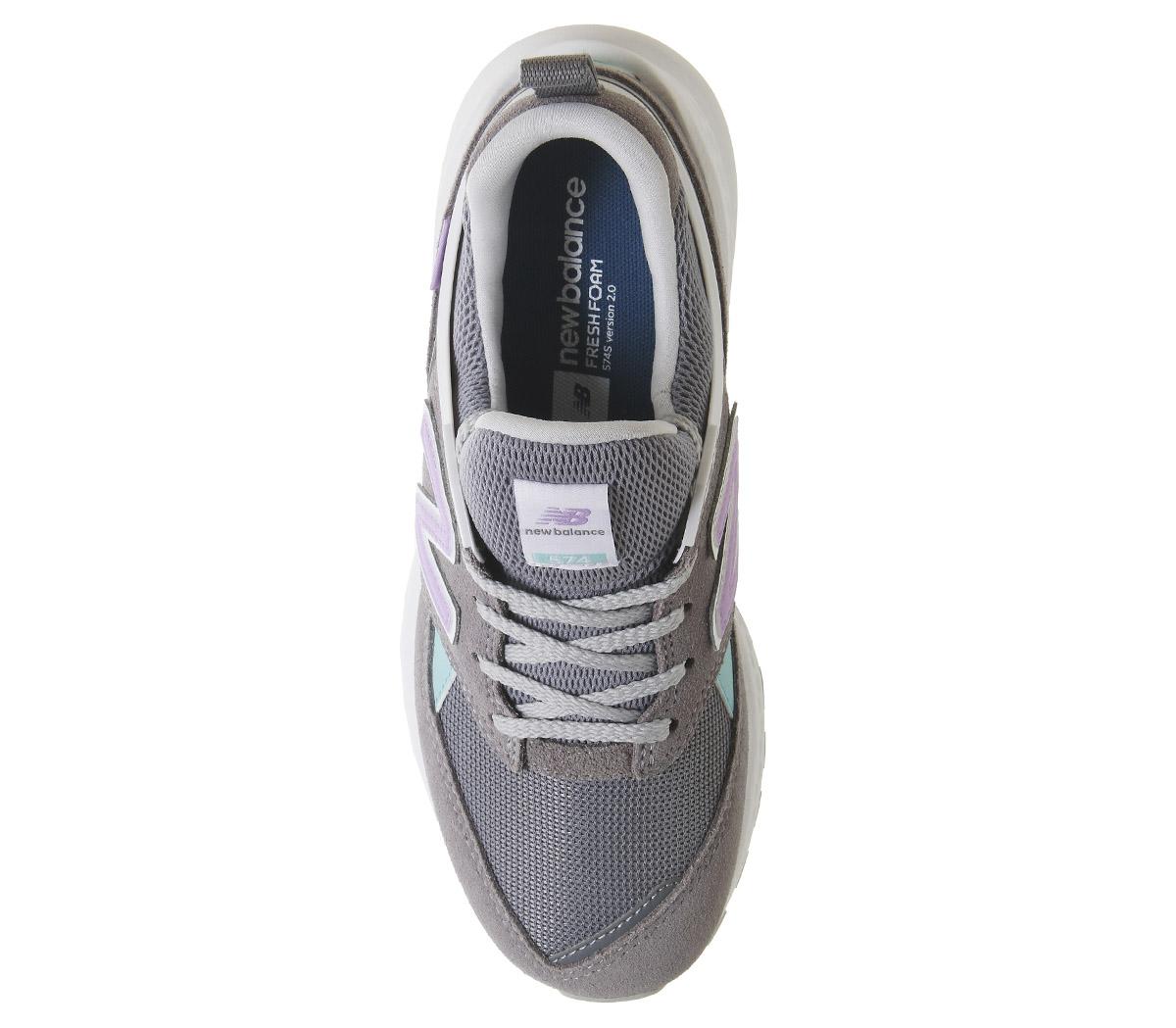 New Balance574 Sport V2Gunmetal Dark Violet Glow