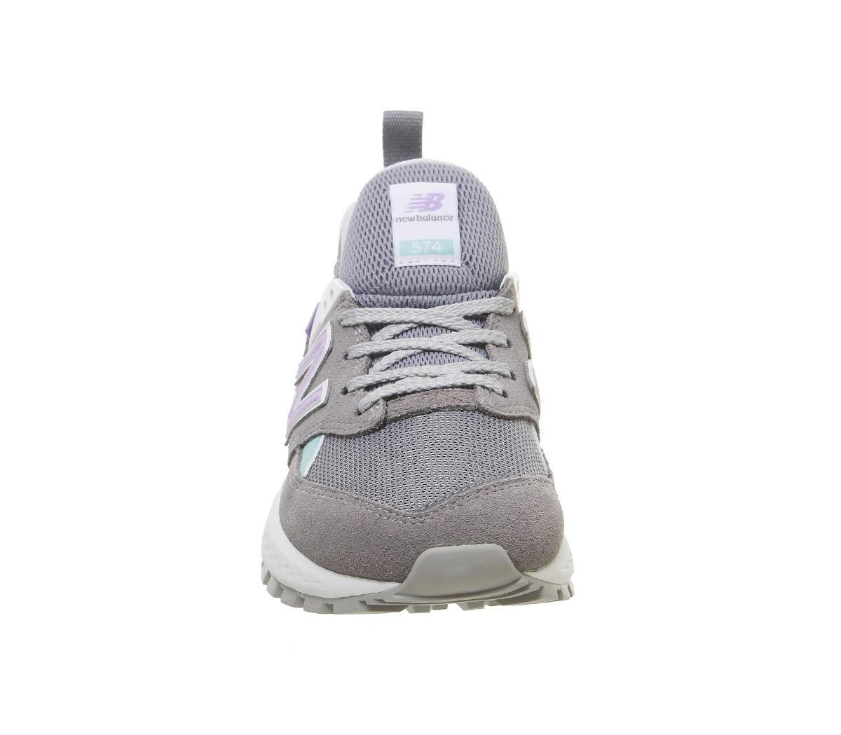 New Balance574 Sport V2Gunmetal Dark Violet Glow