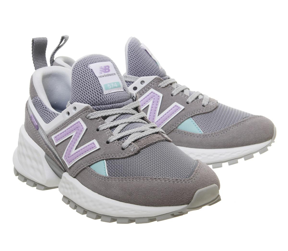 New Balance574 Sport V2Gunmetal Dark Violet Glow