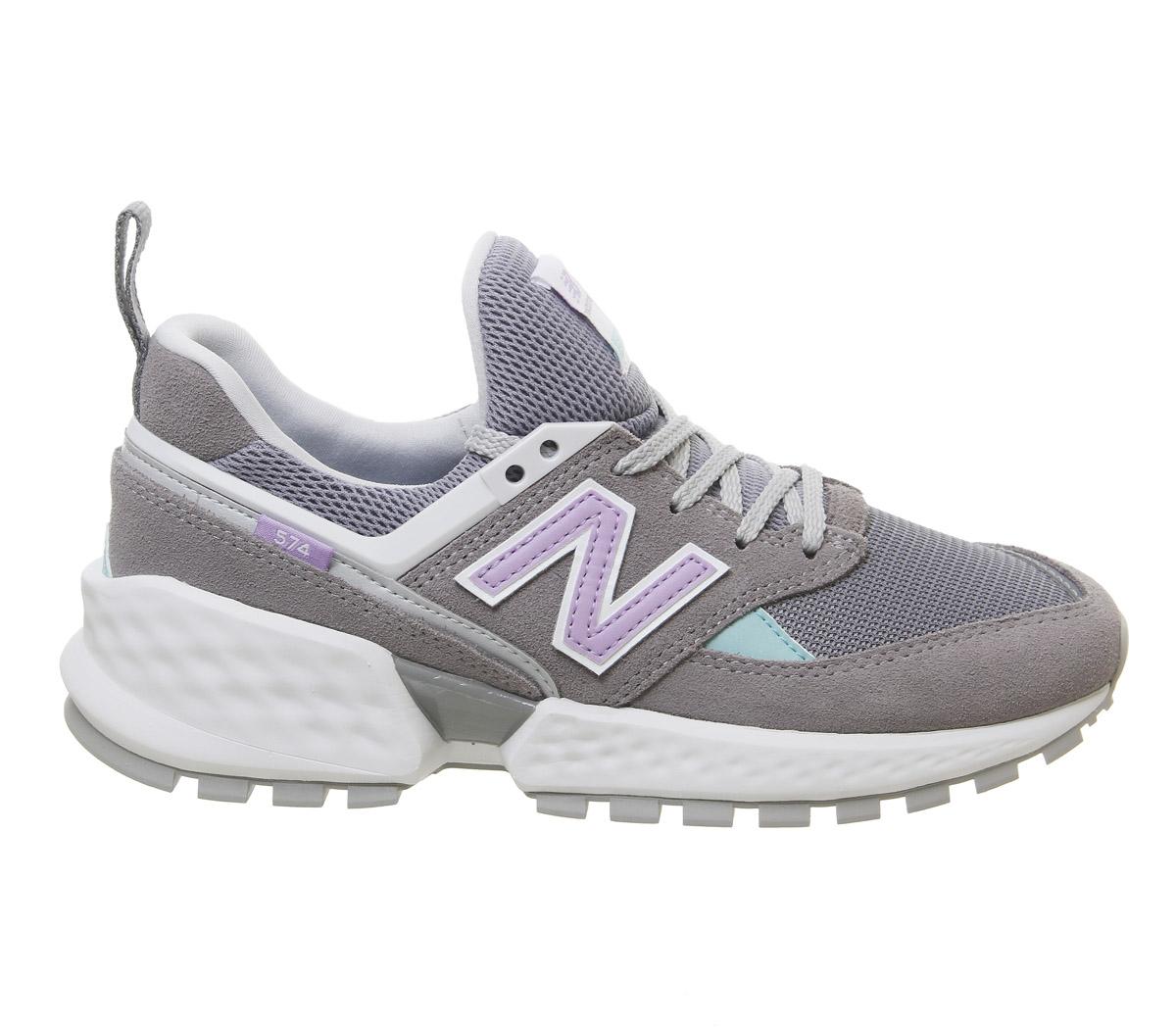 New Balance574 Sport V2Gunmetal Dark Violet Glow