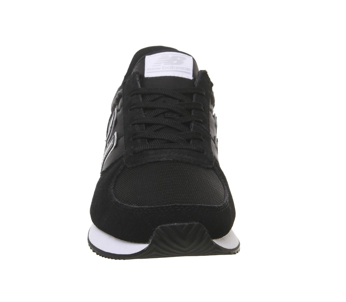 New Balance U220 Trainers Black White Unisex Sports