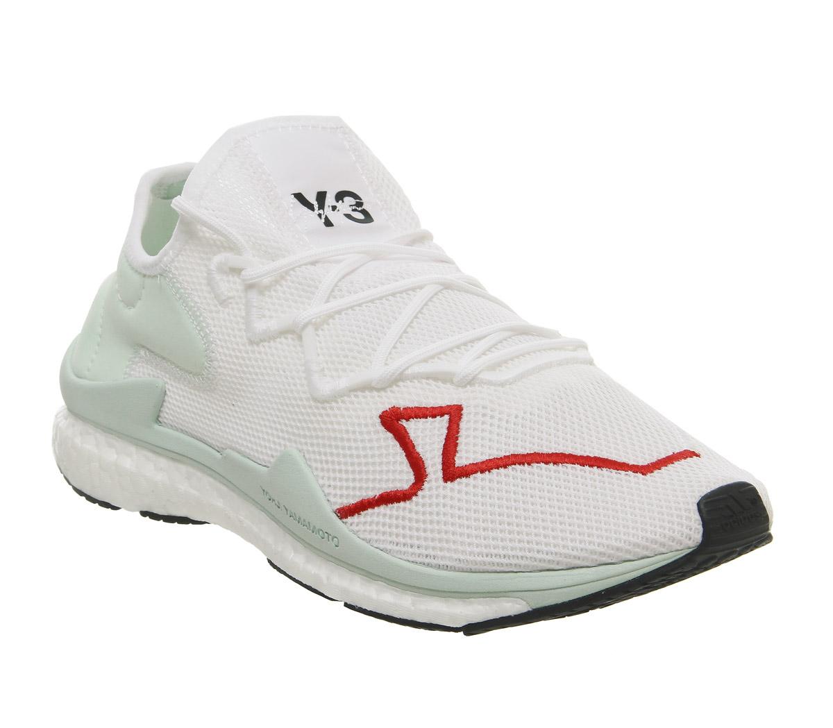 adidas Y 3 Y3 AdiZero Runners White Mint Men s Trainers