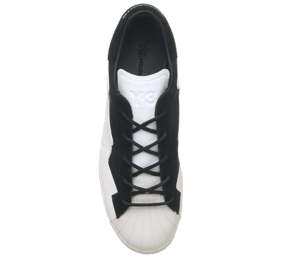 adidas Y-3Y3 Super Takusan TrainersBlack White