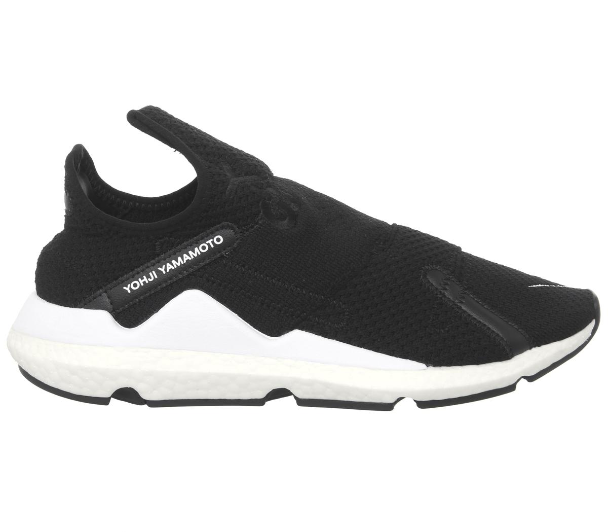 adidas Y-3Y3 Reberu TrainersBlack White Boost