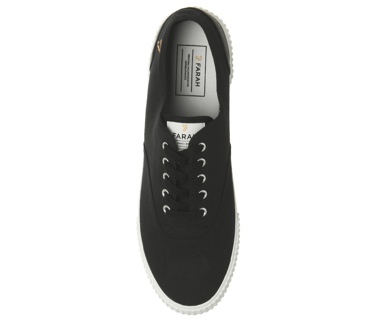 FarahBlink SneakerBlack Canvas