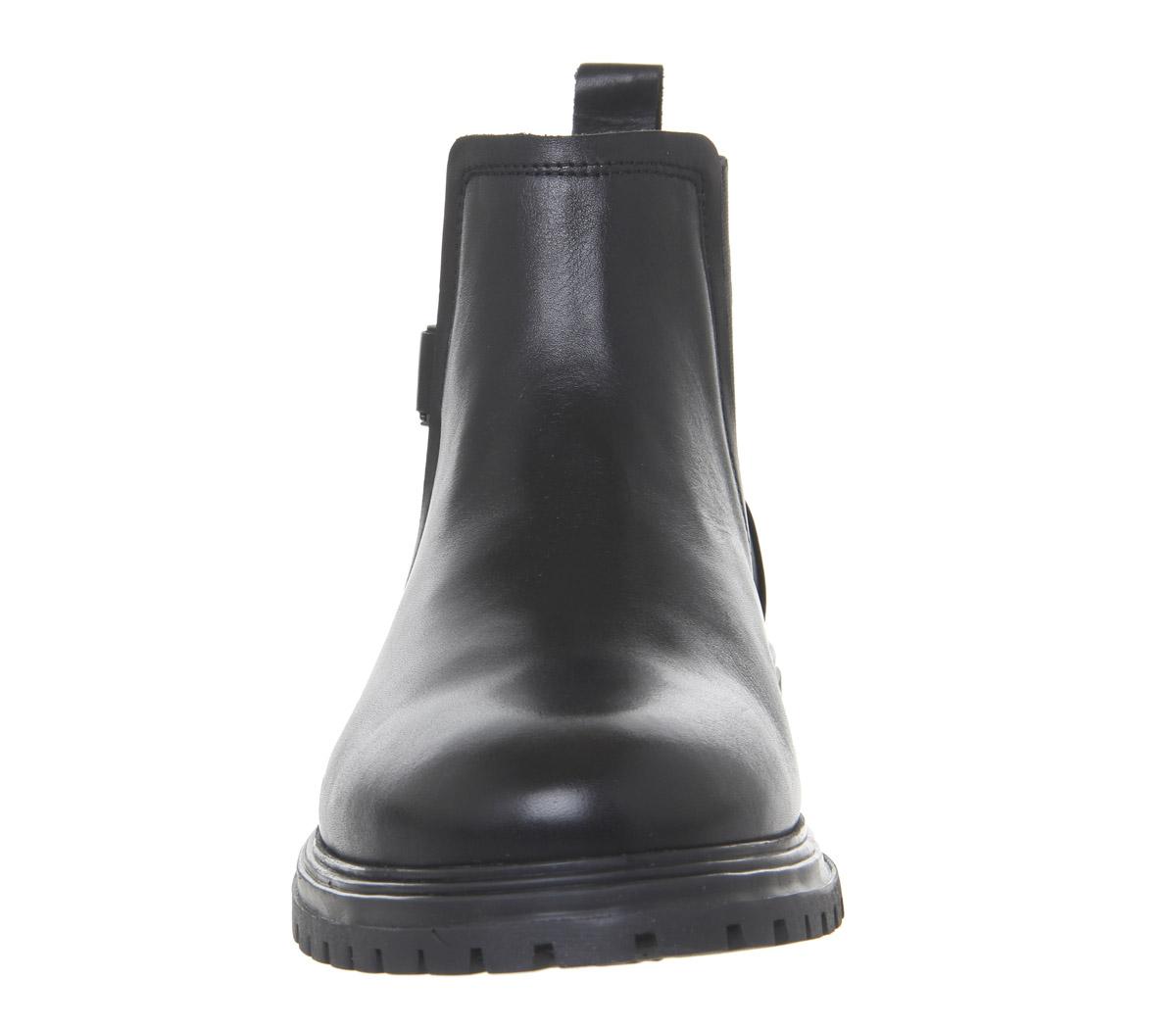Ask the MissusIdeal Buckle BootBlack Leather