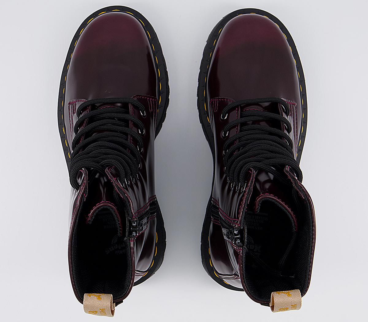 Dr. Martens V Jadon 8 Eye Boots Dr. Martens V Jadon 8 Eye Boots Cherry Red