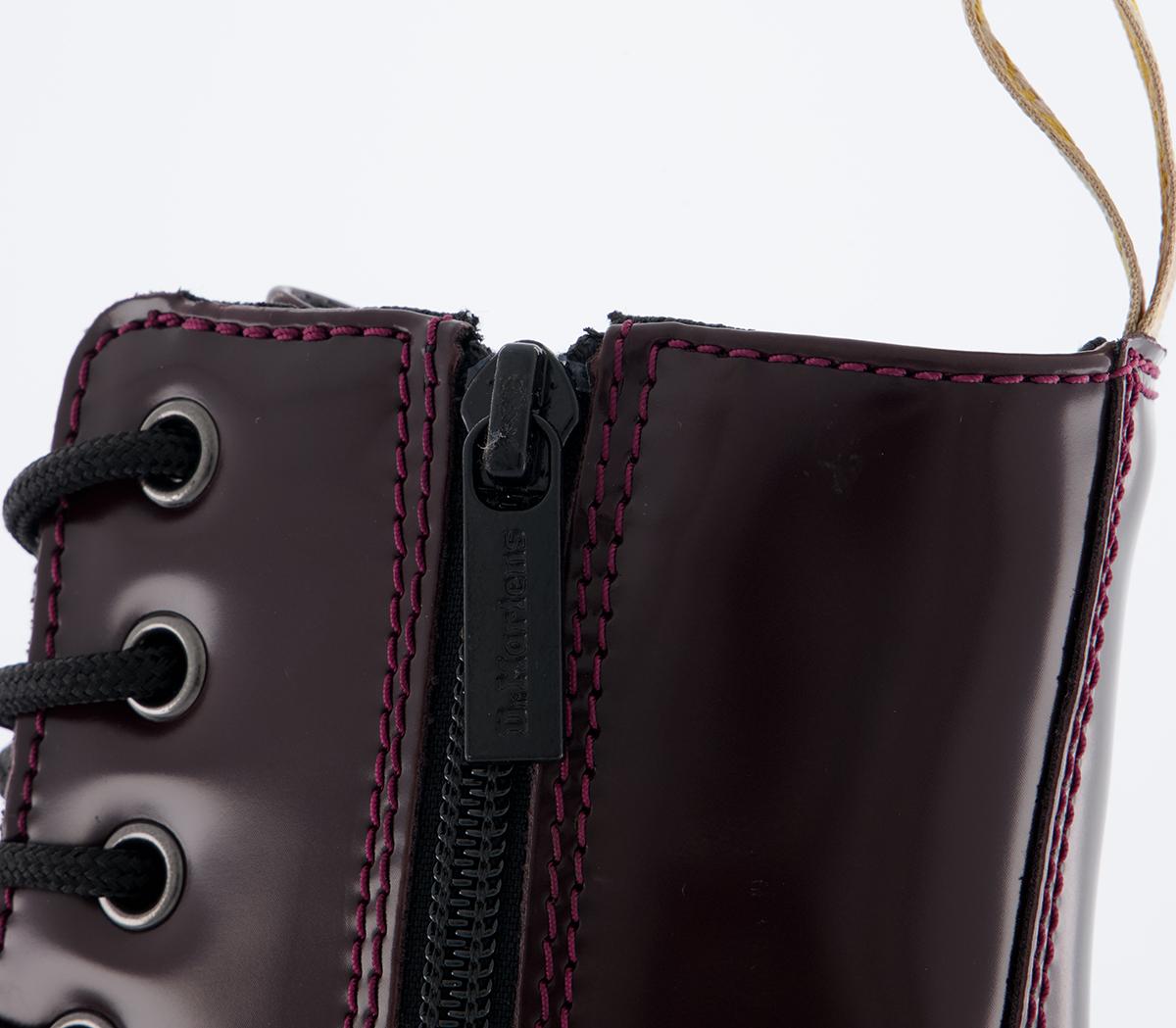 Dr. Martens V Jadon 8 Eye Boots Dr. Martens V Jadon 8 Eye Boots Cherry Red