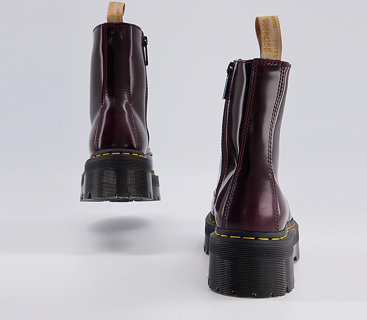 Dr. Martens V Jadon 8 Eye Boots Dr. Martens V Jadon 8 Eye Boots Cherry Red