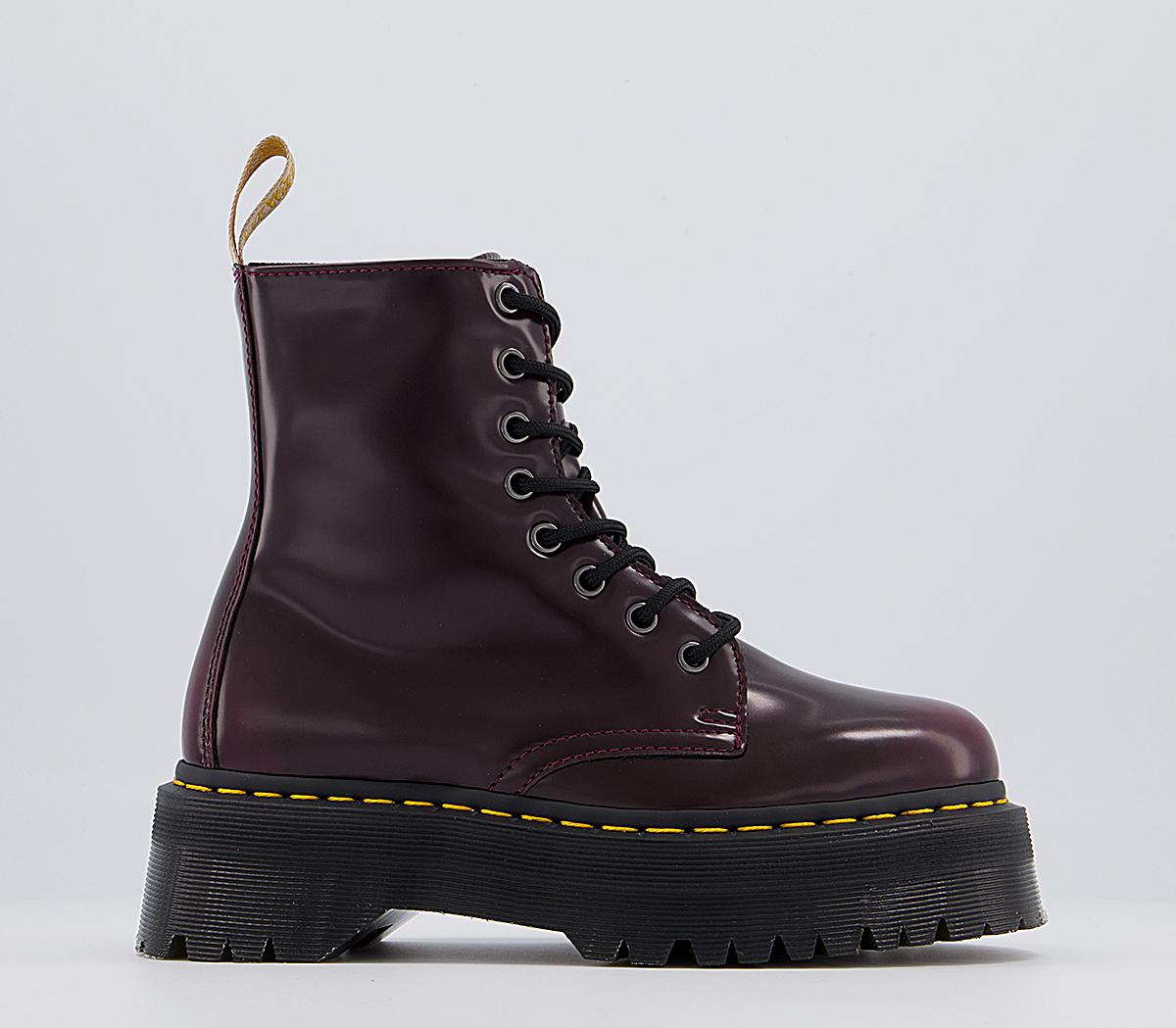 Dr. Martens V Jadon 8 Eye Boots Dr. Martens V Jadon 8 Eye Boots Cherry Red