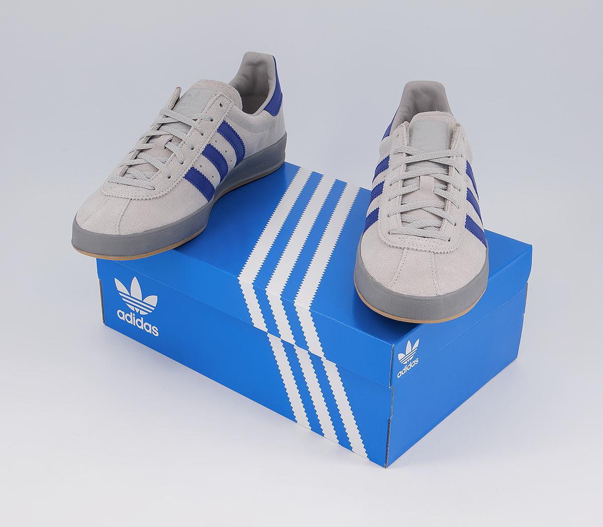 adidasBroomfield TrainersGrey Grey Royal Blue Gum Exclusive