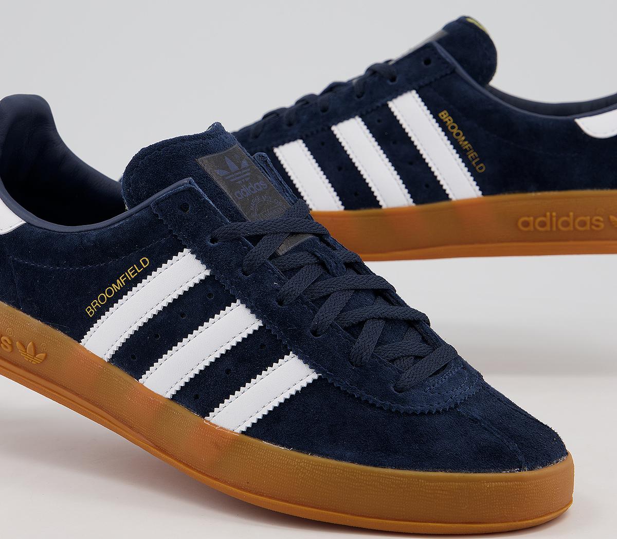 adidas Broomfield Trainers adidas Broomfield Trainers Navy White Gum Exclusive