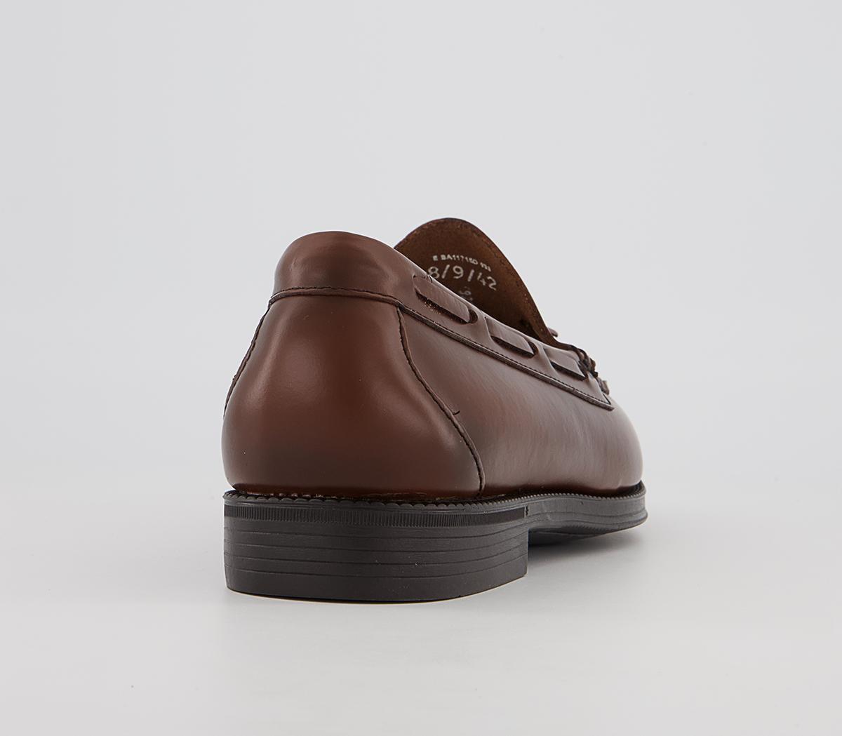 G.H Bass & Co Weejun Ii Larkin Moc Tassel Loafers G.H Bass & Co Weejun Ii Larkin Moc Tassel Loafers Mid Brown Lthr