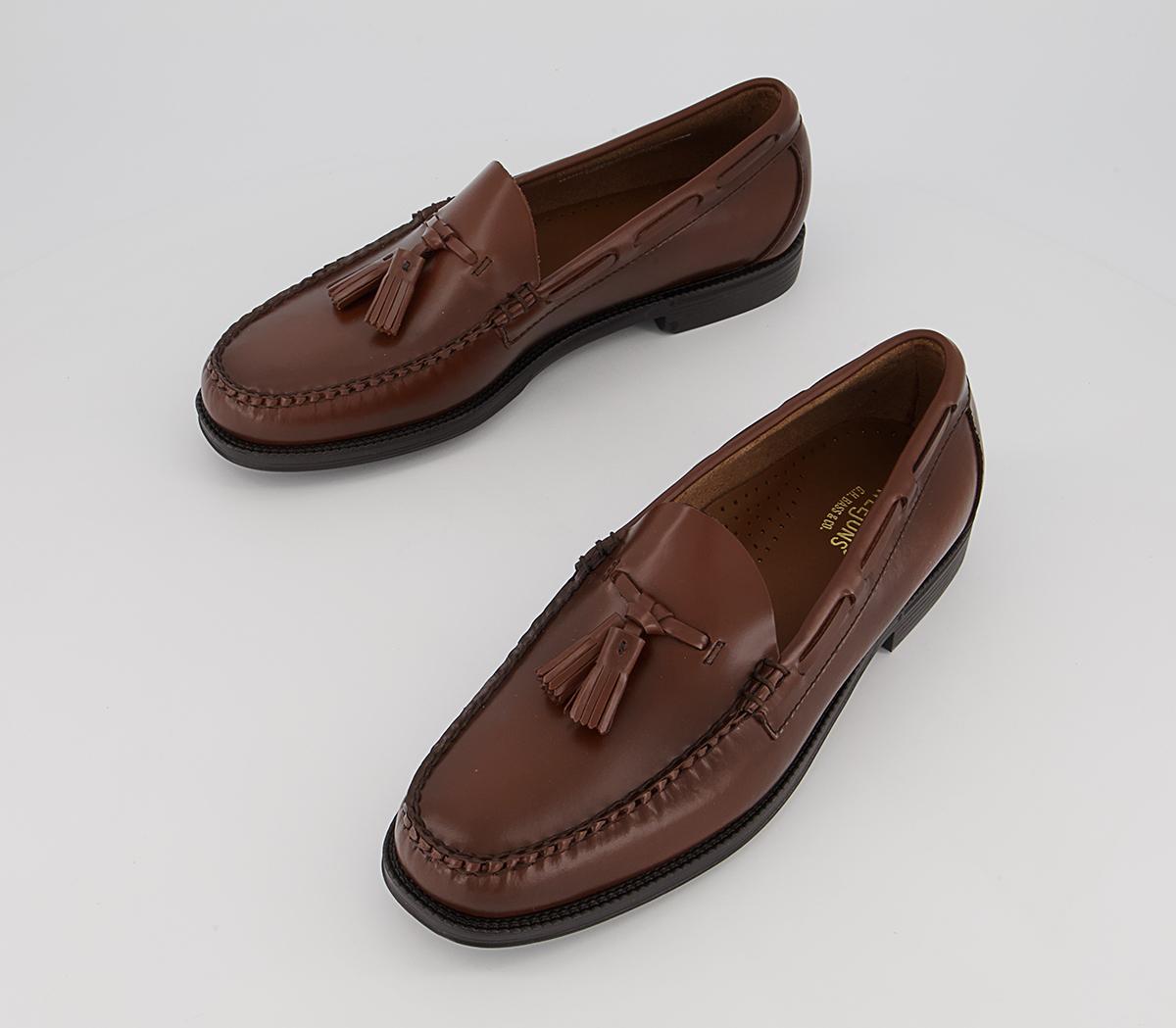 G.H Bass & Co Weejun Ii Larkin Moc Tassel Loafers G.H Bass & Co Weejun Ii Larkin Moc Tassel Loafers Mid Brown Lthr