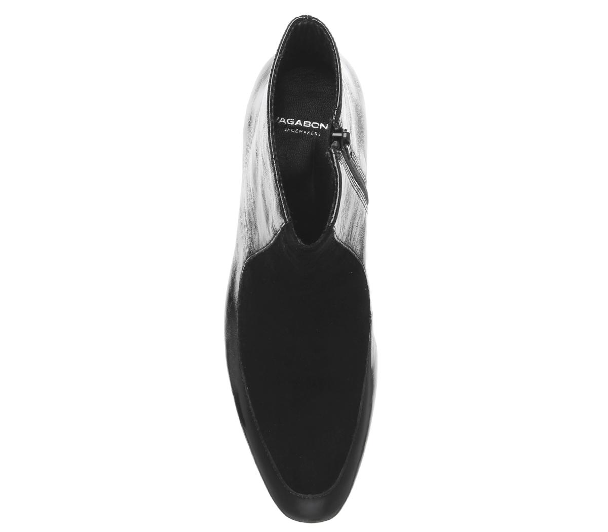 Vagabond ShoemakersJoyce Ankle BootsBlack Suede Comb
