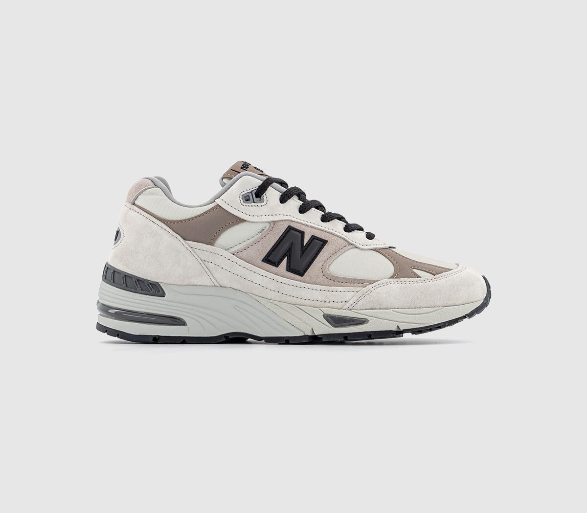 New Balance991 Trainers M White Beige Off White