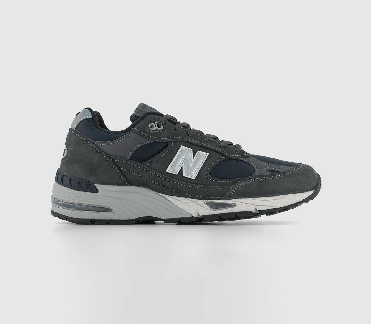 Dark grey outlet new balance trainers