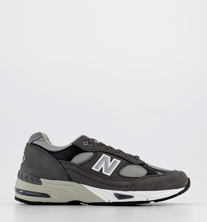 New Balance 991 Made in UK Trainers Grey Navy