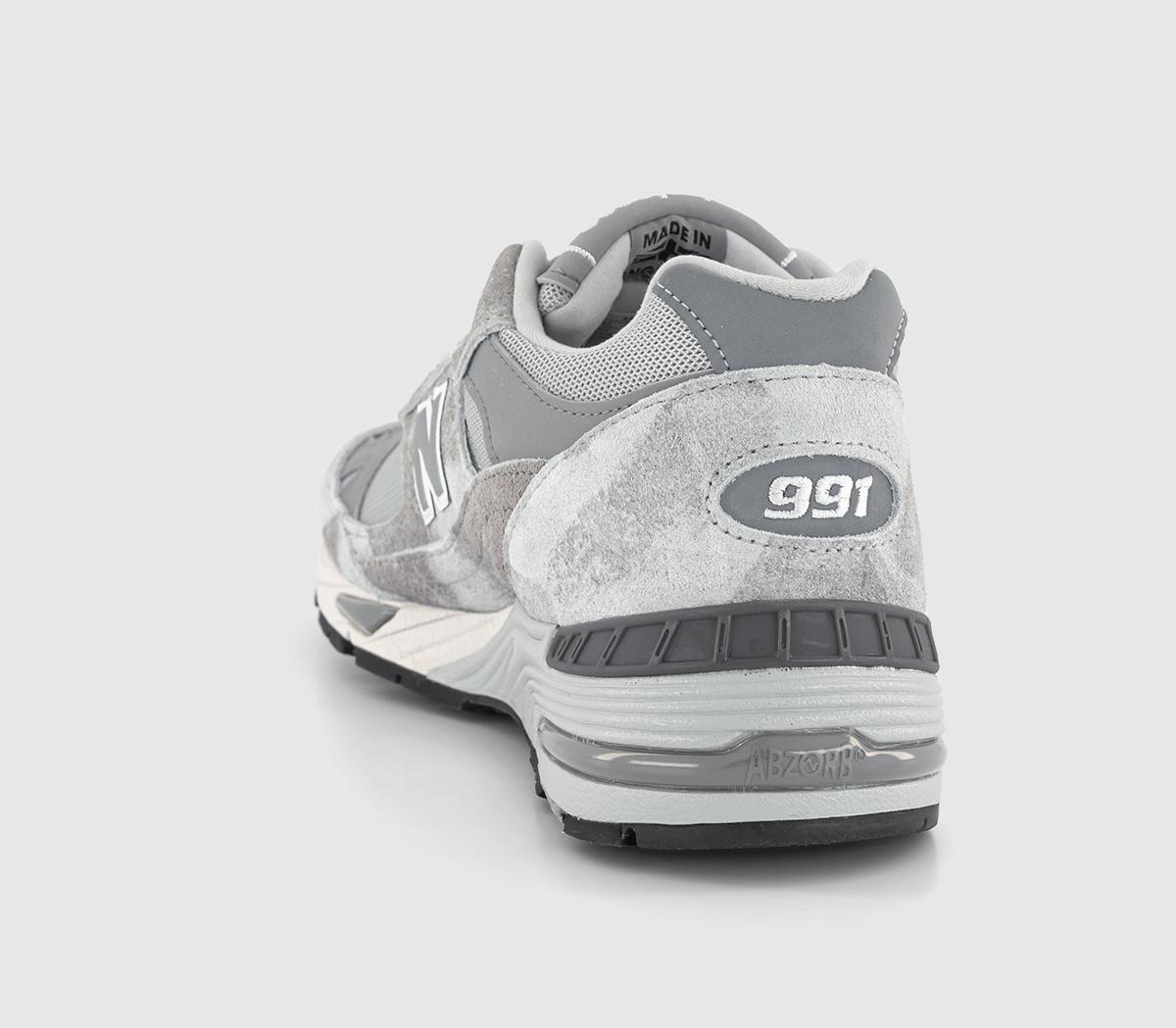 New Balance991 'Made in UK' TrainersGrey Marble