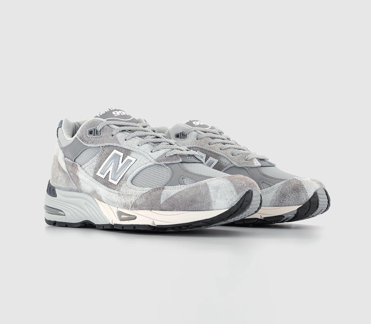 New Balance991 'Made in UK' TrainersGrey Marble