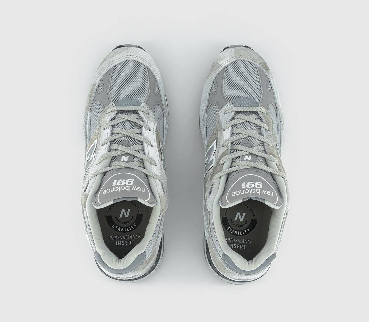 New Balance991 'Made in the UK' TrainersGrey Marble F