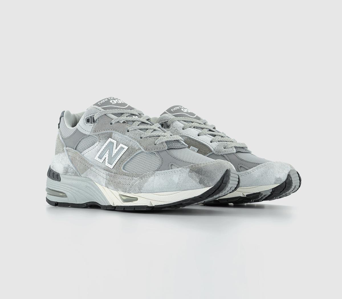 New Balance991 'Made in the UK' TrainersGrey Marble F
