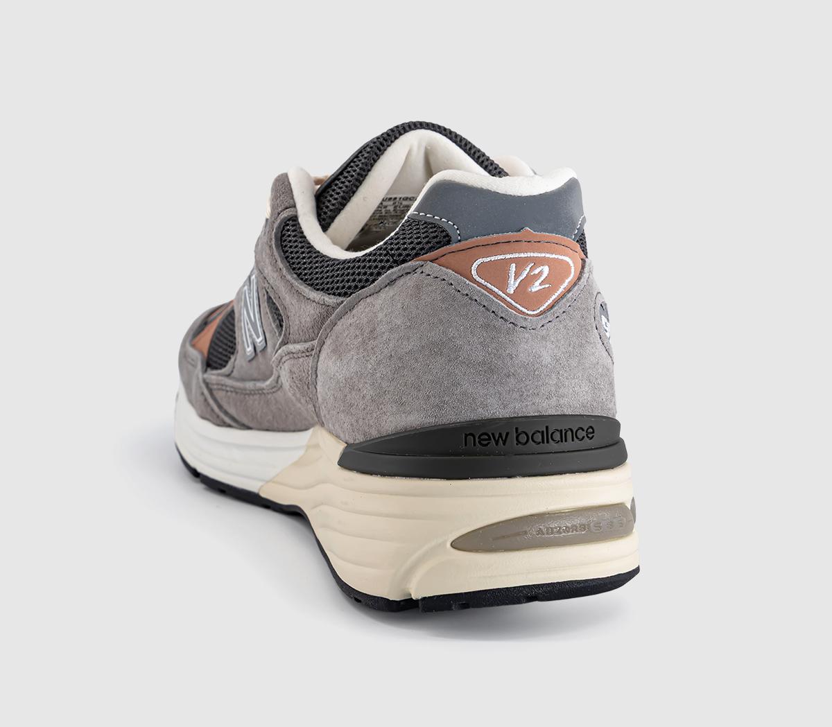 New Balance991 TrainersElephant Skin Cork Dark Gull Grey