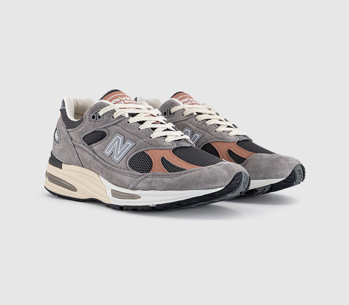 New Balance991 TrainersElephant Skin Cork Dark Gull Grey