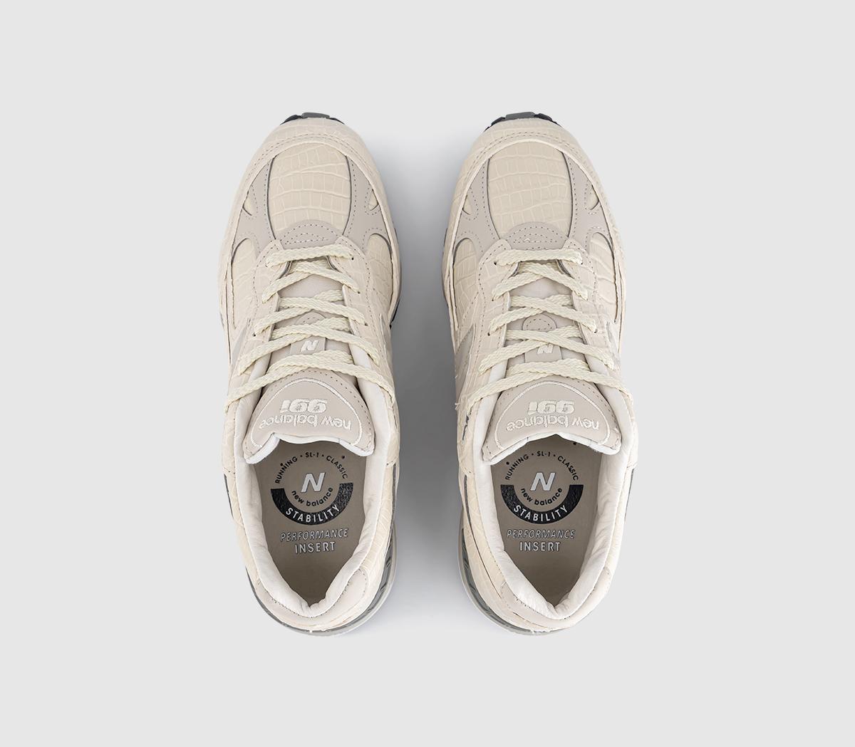 New Balance991 TrainersOyster Gray Pistachio Shell French Oak