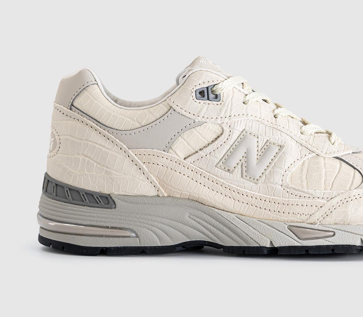 New Balance991 TrainersOyster Gray Pistachio Shell French Oak