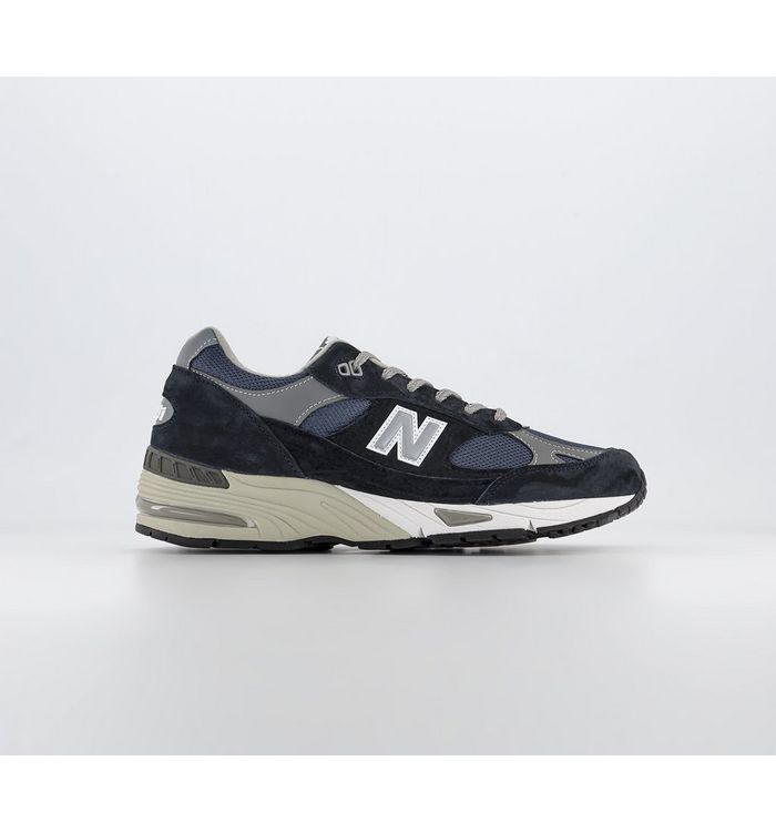 New Balance 991 Trainers Navy In Blue