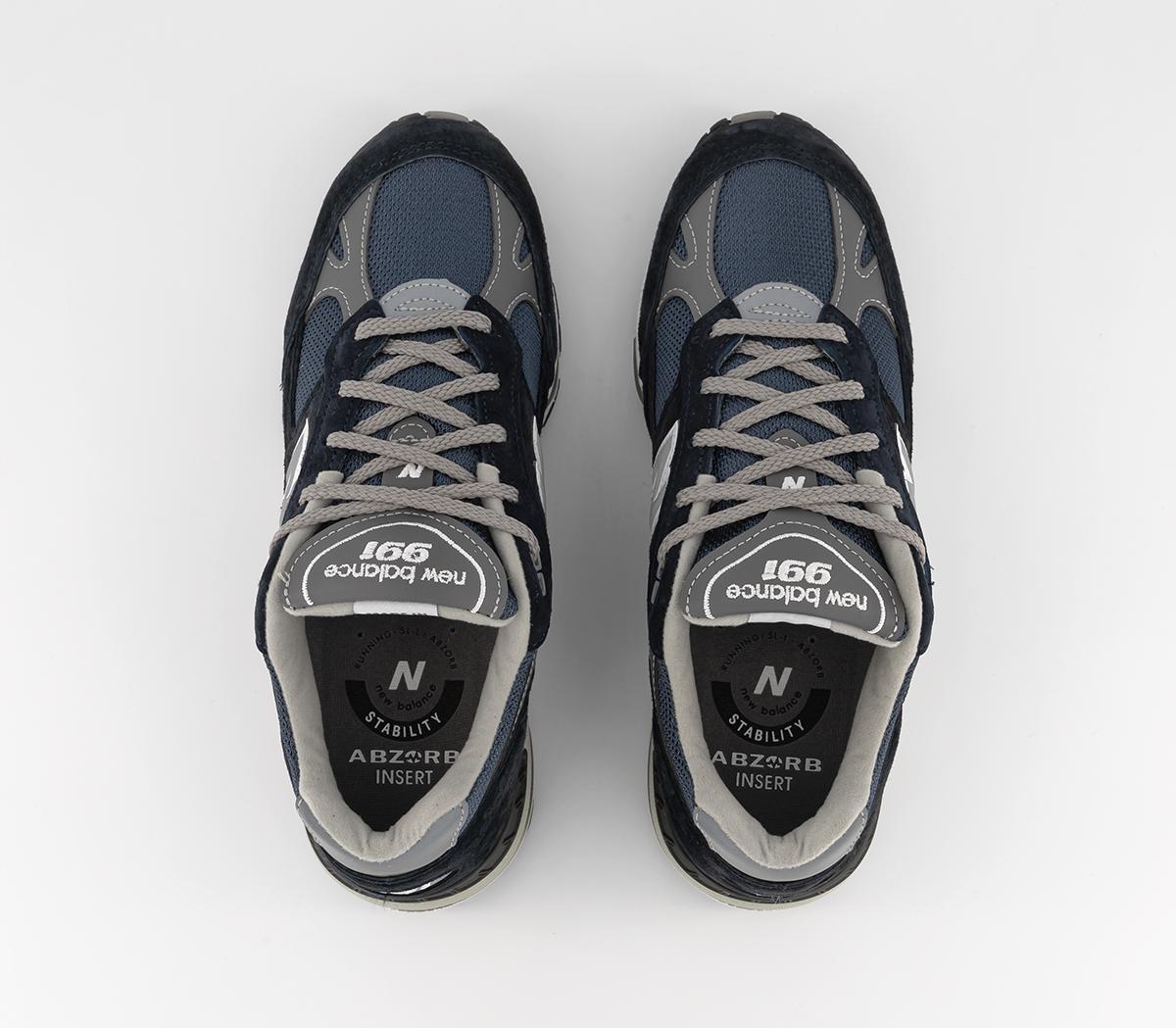 New Balance991 Trainers Navy F