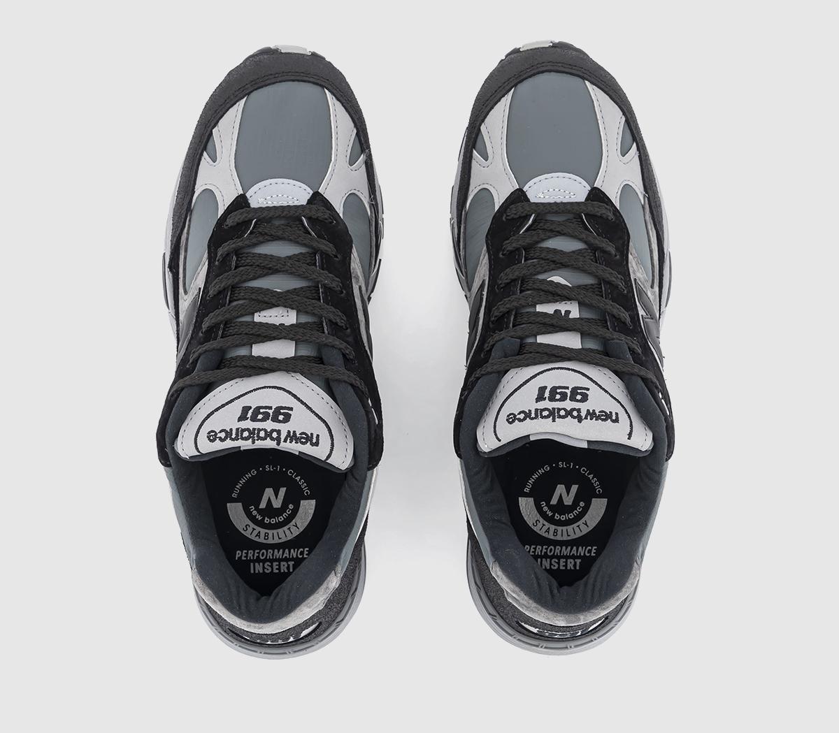 New Balance991 'Made in UK' TrainersNavy Grey Black