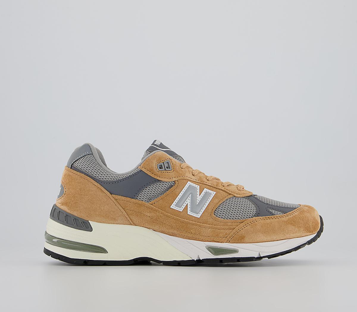 New balance 2025 tan trainers