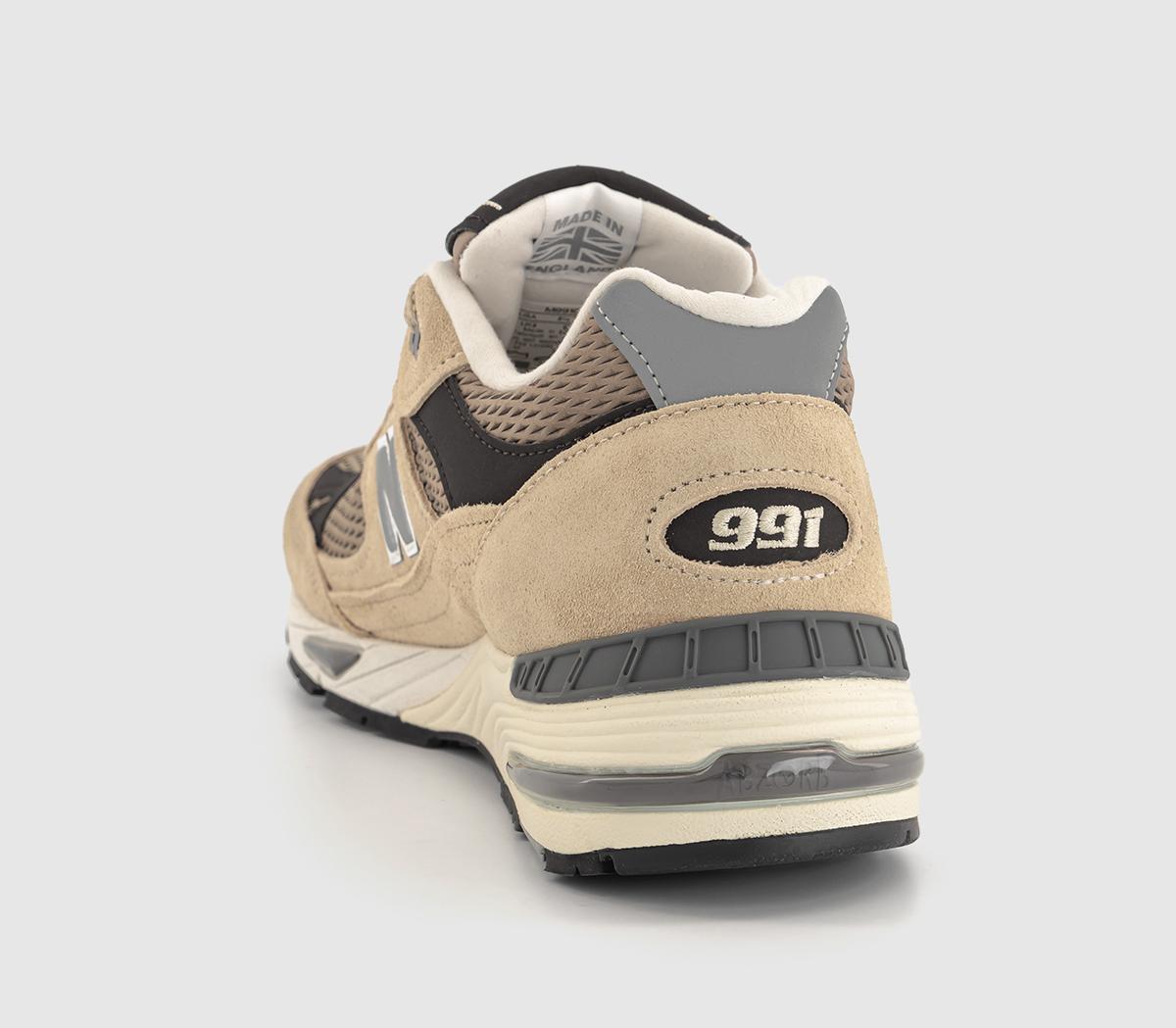 New Balance991 TrainersBeige Brown Grey