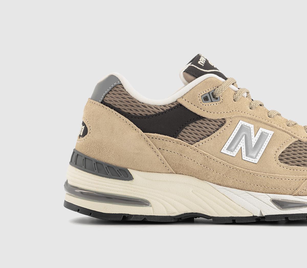 New Balance991 TrainersBeige Brown Grey