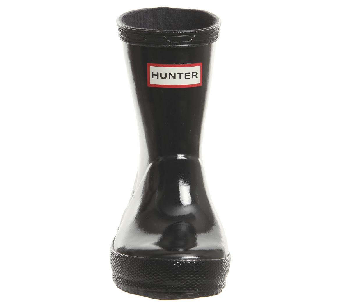HunterFirst Classic WellyBlack Gloss