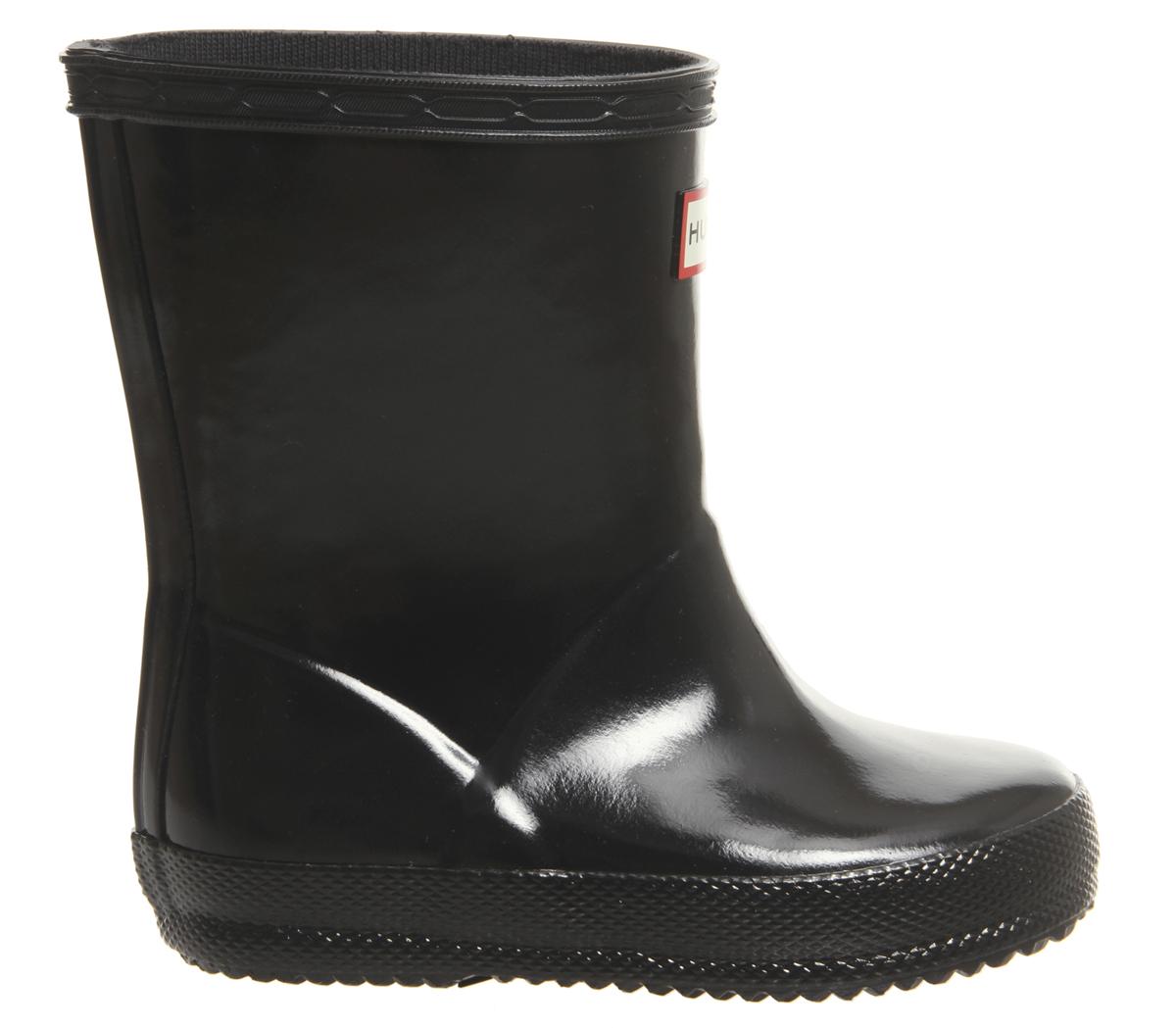 HunterFirst Classic WellyBlack Gloss