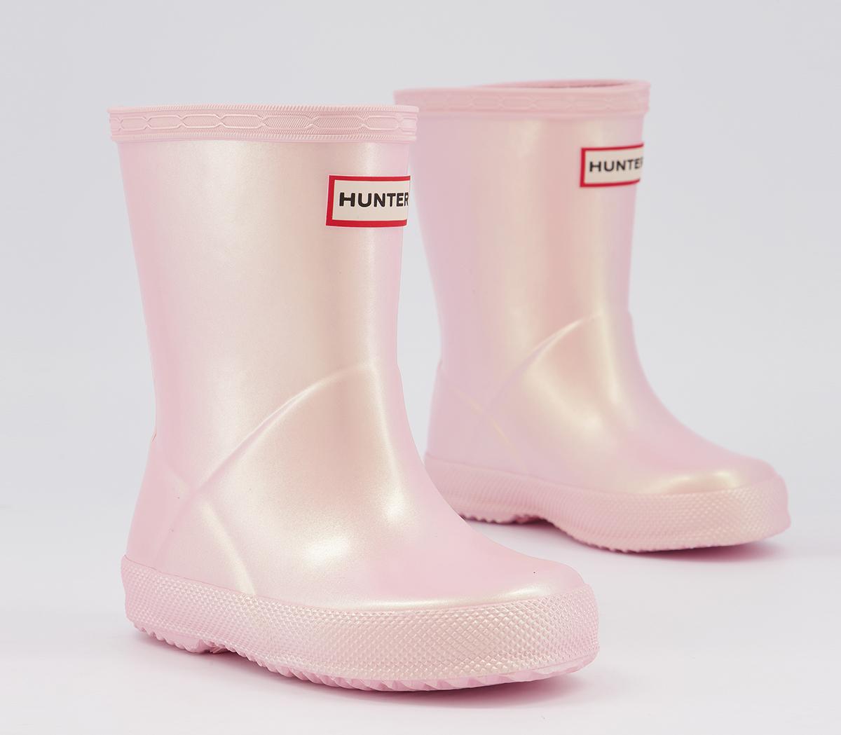 HunterFirst Classic WellyNebula Bella Pink Pearl