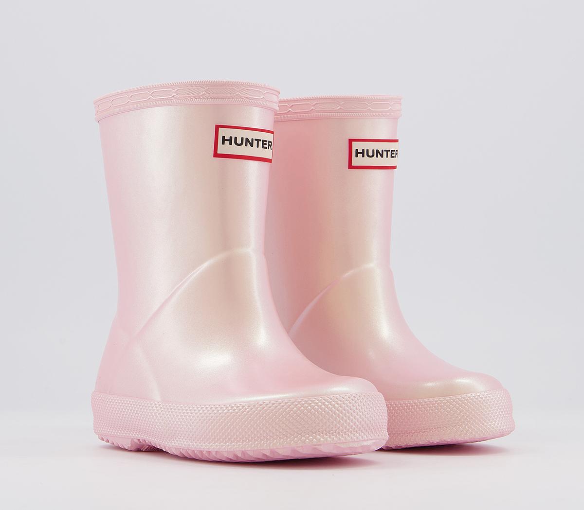 HunterFirst Classic WellyNebula Bella Pink Pearl