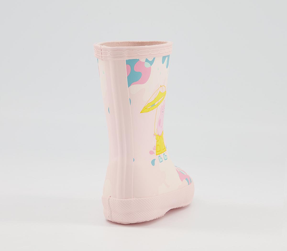 Hunter First Classic Wellies Hunter First Classic Wellies Peppa Pig Rose Metal