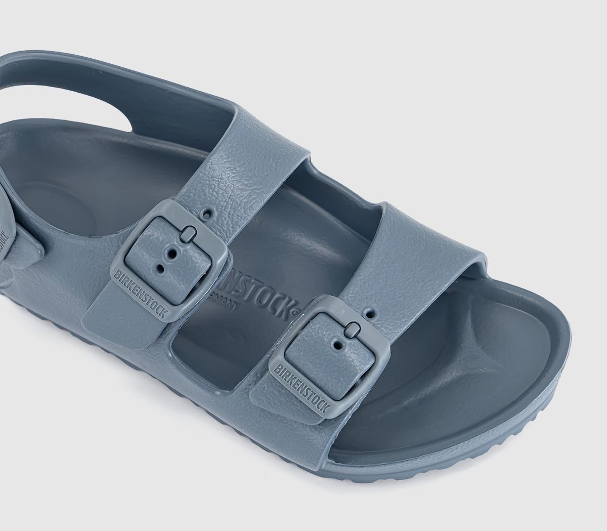 BIRKENSTOCKMilano Eva Kids SandalsBasalt Gray