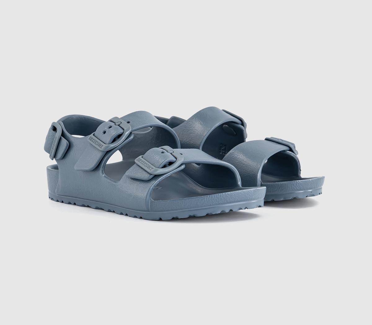 BIRKENSTOCKMilano Eva Kids SandalsBasalt Gray
