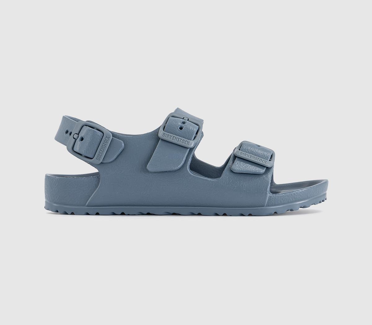 BIRKENSTOCKMilano Eva Kids SandalsBasalt Gray