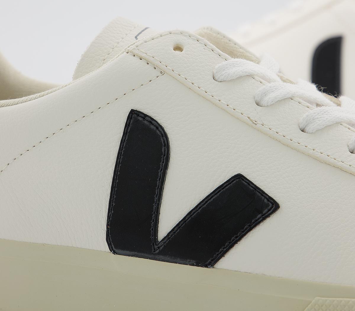 VEJA Campo Trainers VEJA Campo Trainers White Black Leather