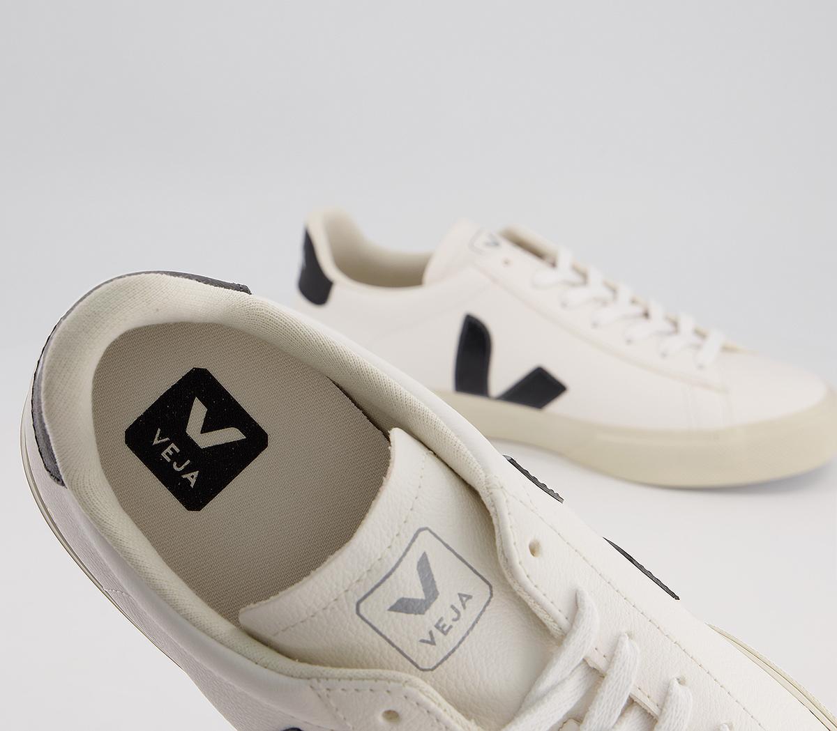 VEJA Campo Trainers VEJA Campo Trainers White Black Leather