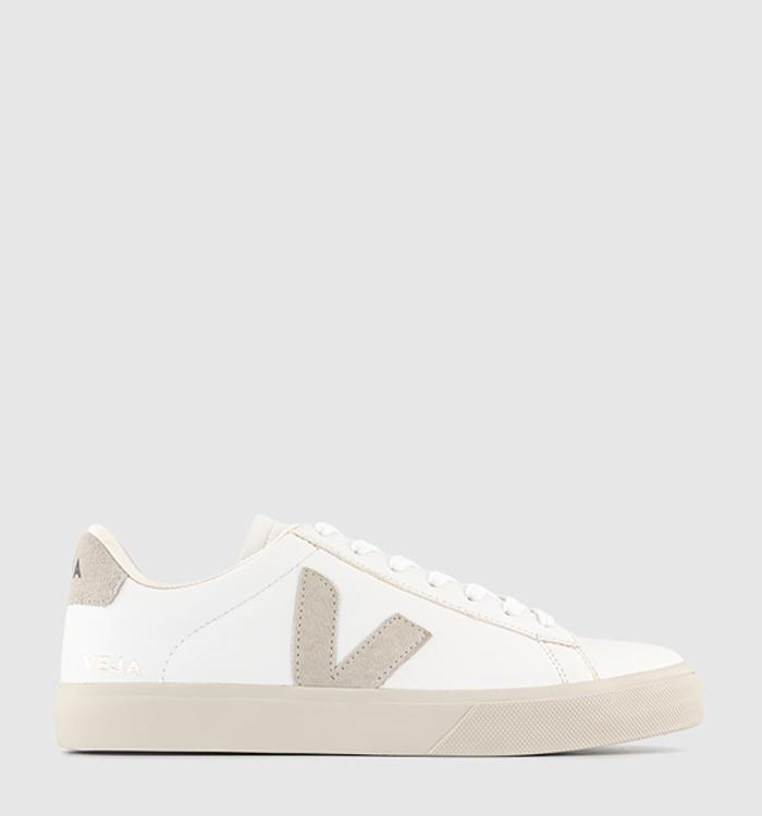 VEJA Campo Trainers White Natural Leather