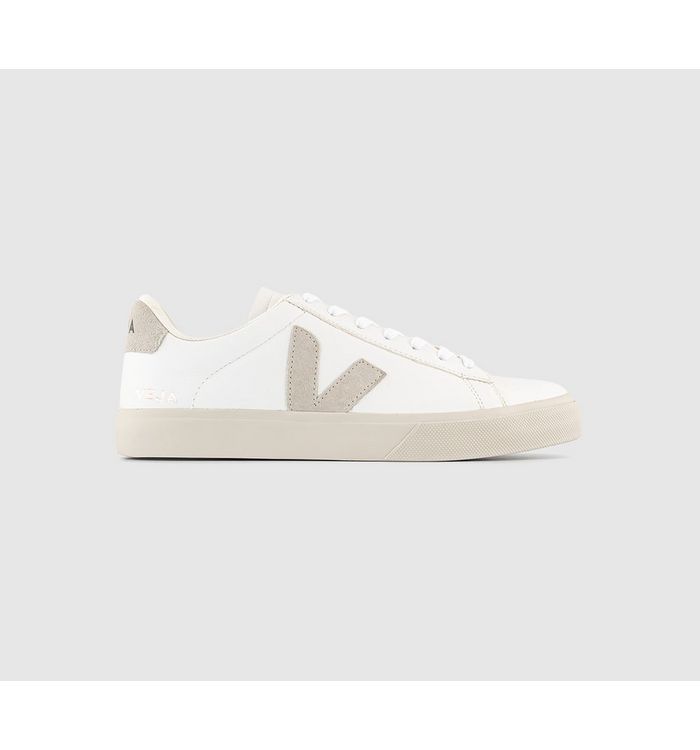 Veja Campo Trainers White Natural Leather