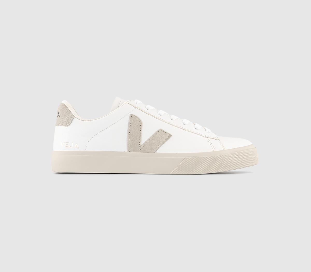 Campo Trainers White Natural Leather