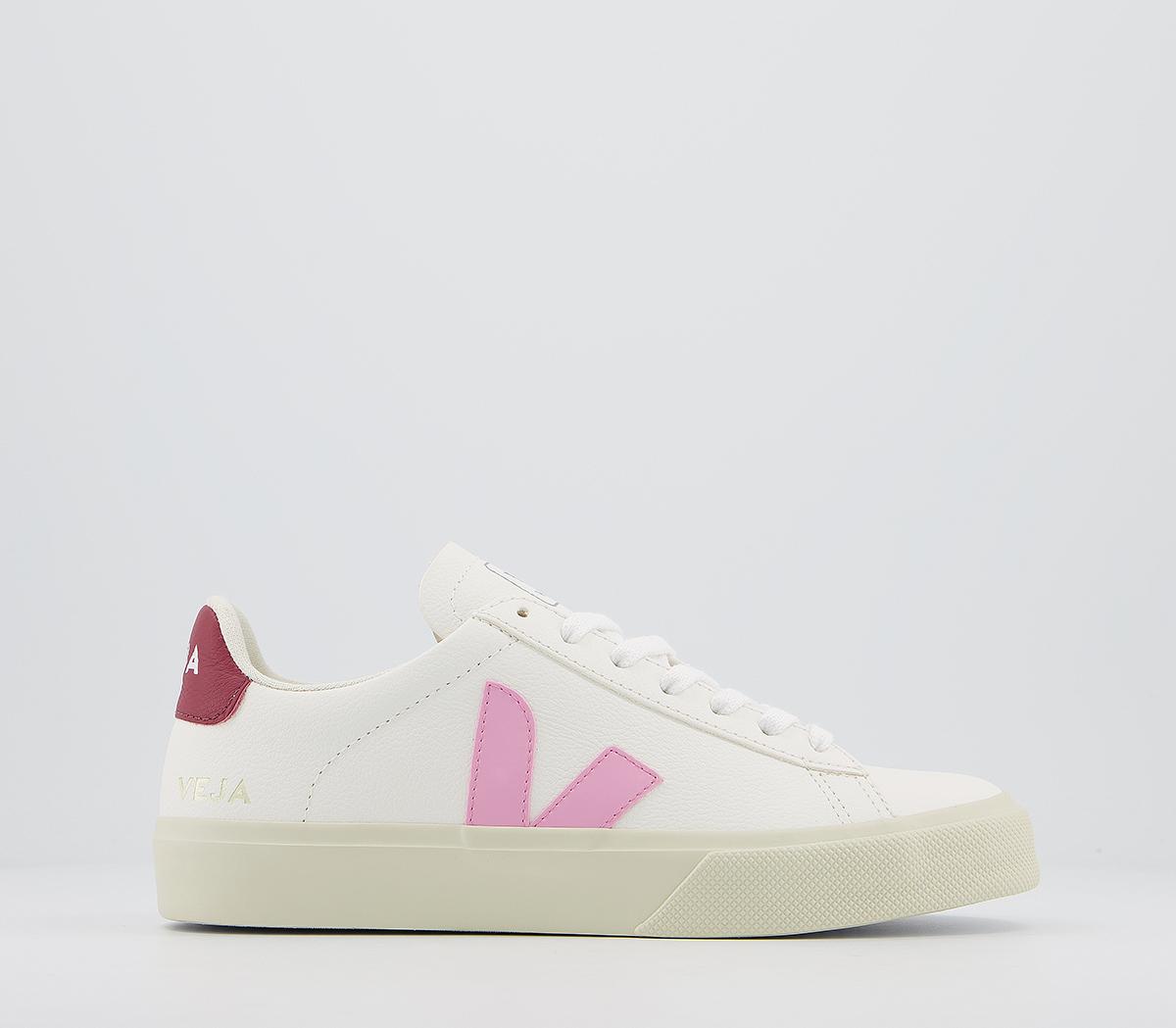VEJACampo Trainers VEJACampo TrainersWhite Guimauve Marsala F